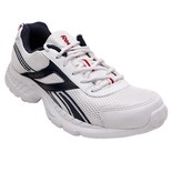 Reebok Energetic White And Navy Blue Sports Shoes - 1260447