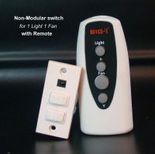Remote Switches for Light and Fan 