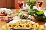 Snapdeal deals of restaurant or spa at rs 1( Pune)