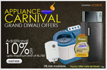ShopClues - Appliances Carnival Big Diwali Offer - Get 10% Off Upto Rs. 750