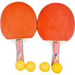 Table Tennis ( TT) Bats and 4 Tennis Balls  @159+19