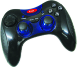 Flipkart - Wireless Gamepad E-WGV(Blue, For PC, PS2, PS3) @ 50% Off