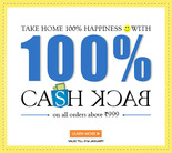 Fabfurnish : Get 100% cashback on all orders above Rs. 999! 