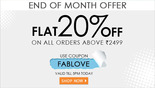 Fabfurnish - Get Flat 20% Off on orders above 2,499.