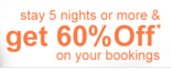 Goibibo.com - 60% Off on Hotels