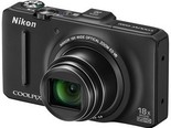 Nikon S9300 16 MP Digital Camera (Black)