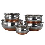 Varun Copper Bottom Prabhu Chetty - 5 Pcs Set 