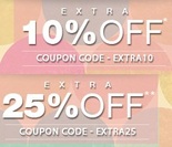 The Shopping Treat – Extra 10% Off and Extra 25%