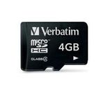 4GB Verbatim Micro SD Memory Card @ 111