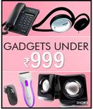 Shopclues : Gadgets Under Rs.999