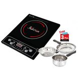 Indicook Induction Cooktop - IC 1200 with SS Bartan 
