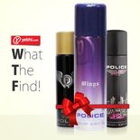  Pack of 3 Police deodorants 