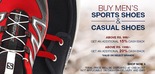 Get Upto 20% Cashback on Rs.1999 & above on Shoes 