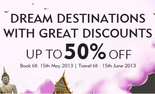 Expedia : Get 50% off on hotel Booking