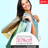Additional 30% off on Orders Above Rs.1500