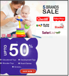 Get Upto 50% off on toys