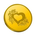 Infinium 1 Gram Valentine Gold Coin of 999 purity