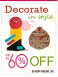 Get Upto 60% off on decoratives