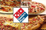 Dominos : 50% off on all pizzas.