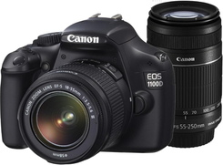 Canon EOS 1100D SLR with Double Lens Kit