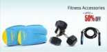 Get Upto 50% off on Fitness Accessories