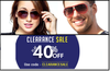 Get Flat 40% off on select sunglasses 
