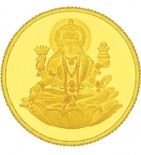 1gm Gitanjali Laxmi 995 and 999 Purity Gold Coin