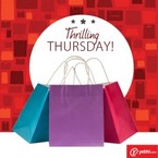 Thrilling Thursday - Rs. 1000 Off on Rs. 2499