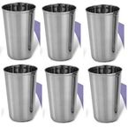 Varun Stainless Steel Lemon Glass 6 Pcs 