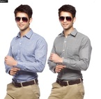 Premium Cotton Formal Shirts Pack of 2 