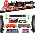 Choo-Choo Battery Operated Train Set (24Pcs) 