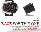 Upto 30% off on FastTrack + Wallet.