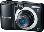 Canon A1400 16 MP Digital Camera - Black 