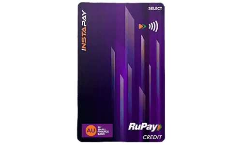 Au instapay dd credit card