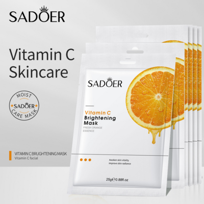 SADOER Vitamin C Brightening Face Sheet Mask