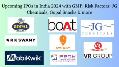 Upcoming IPOs in India 2024 with GMP, Risk Factors: JG Chemicals, Gopal Snacks & more