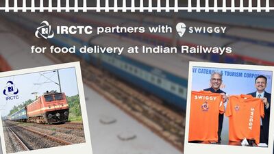 Swiggy partners with IRCTC for food delivery & how to use IRCTC for Swiggy orders