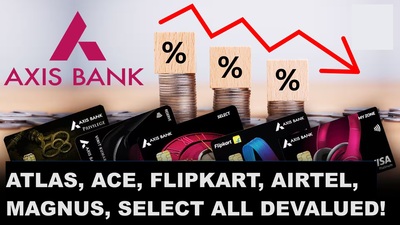 Axis Bank Credit card devaluation 2024