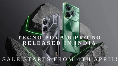 TecnoPova6Pro5GReleasedinIndia