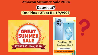 Amazon Summer Sale 2024 Dates out? OnePlus 12R at Rs.19,999?