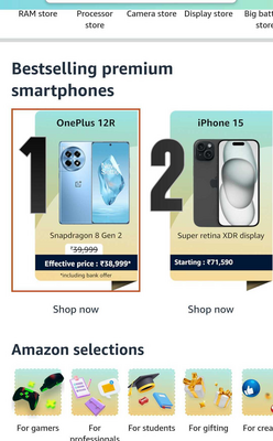 OnePlus 12R offer at Rs.19,999