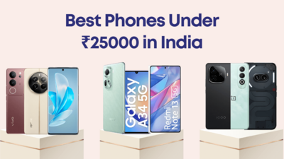 Best Phones Under 25000 in India