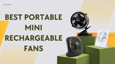 7 Best-selling Portable Mini Rechargeable Fans (Stay Cool Anywhere)
