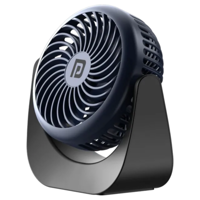 Portronics Toofan 60mm Rechargeable Fan with 2000 mAh Battery, 5000 RPM Airflow