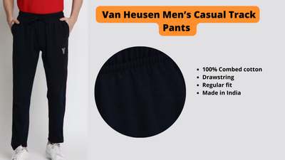 Van Heusen’s Men’s Activewear Track Pants