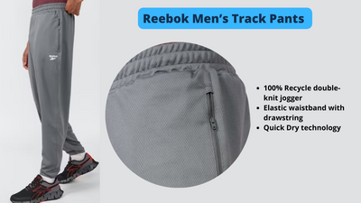 Reebok’s Track Pants for Men