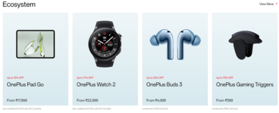 OnePlus offers on earbuds in OnePlus Community Sale