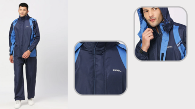 Zeel Waterproof Raincoat for Men (with Waterproof Pants)