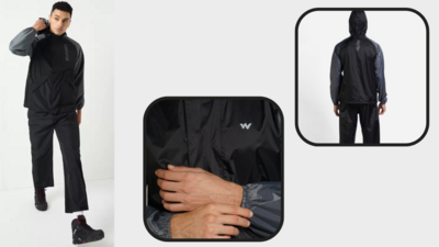 Wildcraft Men Stylish Rain Cheater Suit for Bikers (Waterproof)