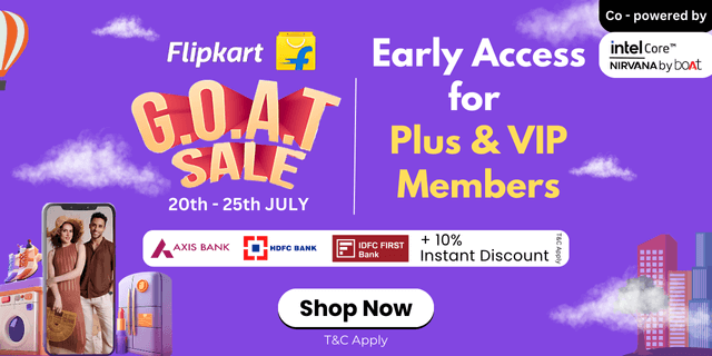 Flipkart Goat Sale offers